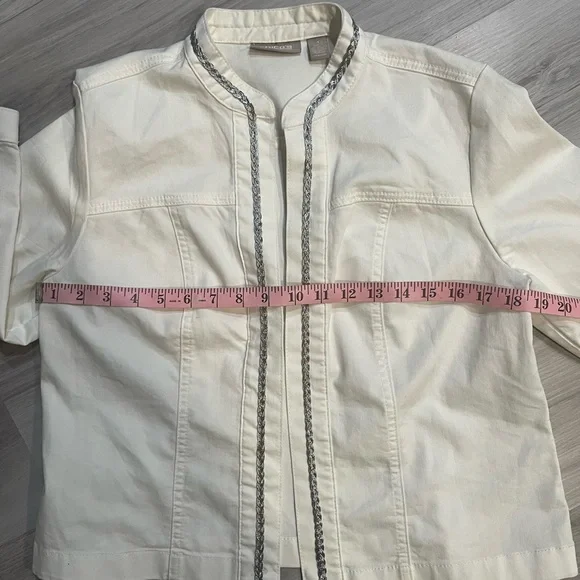 Chico’s size 1 women’s blazer - Picture 3 of 7